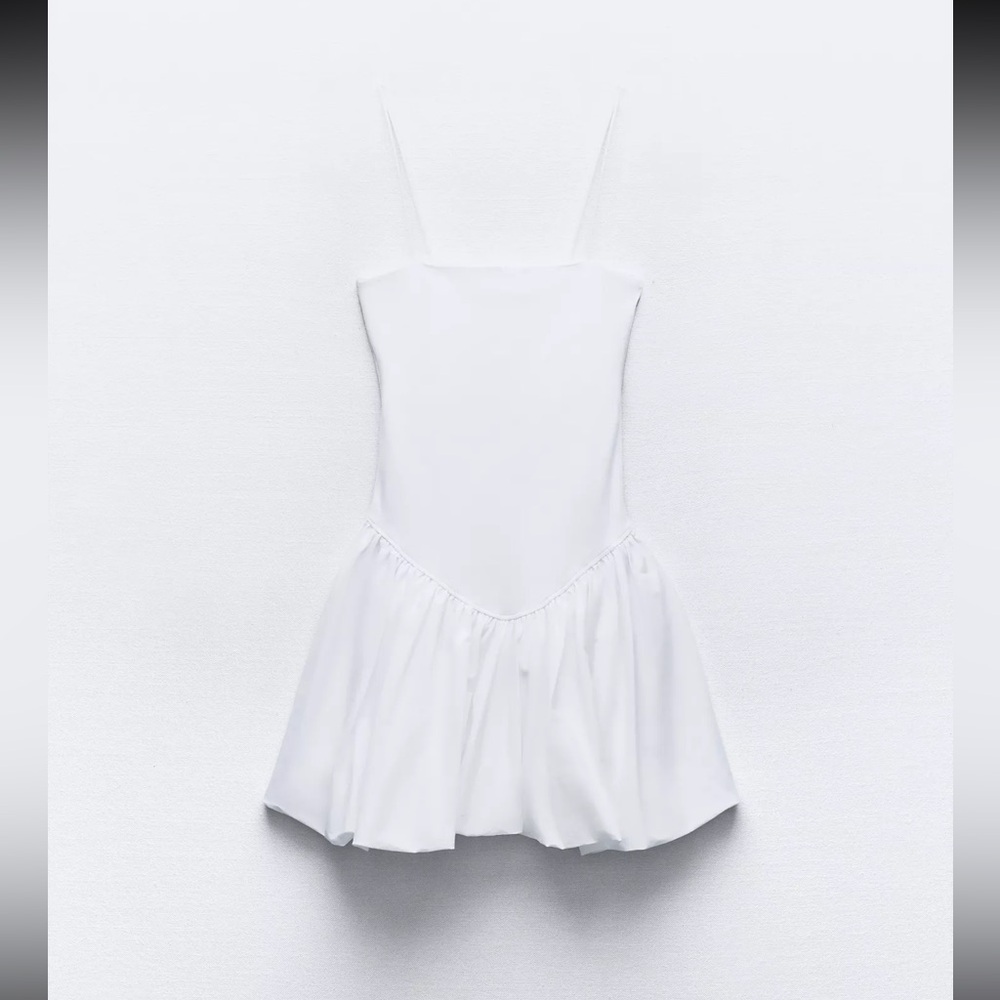 Zara White Mini Dress